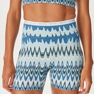 Outdoor Voices Blue Polar Helios Thrive 5" Shorts Women's XXS NWT